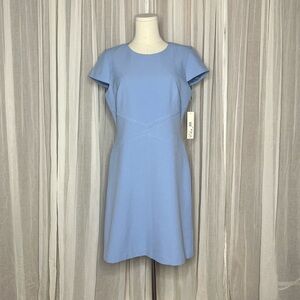 NWT Eliza J Blue Sheath Dress